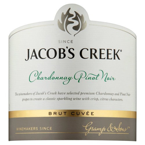 Jacob's Creek Sparkling Brut sparkling wine 75cl, UK version