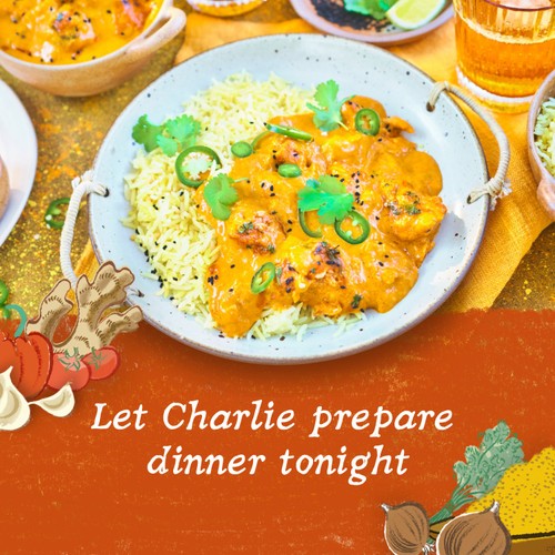 Charlie Bigham's Chicken Tikka Masala ready meal 805g - British product