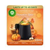 Airwick Essential Mist Kit Pumpkin Spice  Everything Nice