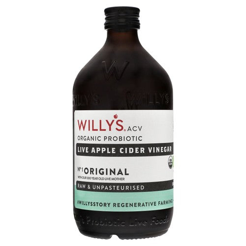 Willy's apple cider vinegar with The Mother 500ml (British brand)