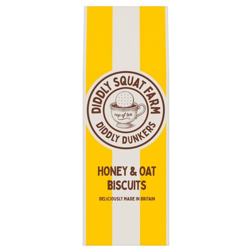 Diddly Squat Farm honey and oat biscuits 12 pack, UK version