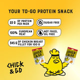 Chick and Go, dried chicken breast slices with mustard and honey