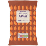 Ocado roasted and salted almonds 200g, imported from the UK