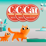 Breeder Celect Paper Non Clumping Cat Litter 20L - British product