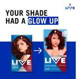 Schwarzkopf permanent hair dye Ruby Glaze box - British product