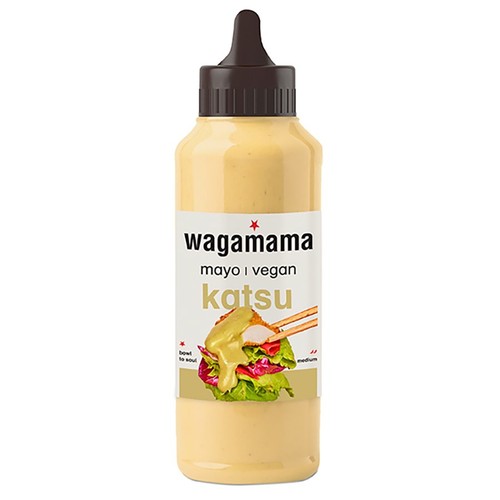 Wagamama katsu mayo vegan condiment, UK version