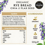 Biona Organic Rye Chia Flax Bread 500g - British product
