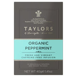 Taylors Of Harrogate Organic Peppermint tea 20 bags, imported from the UK