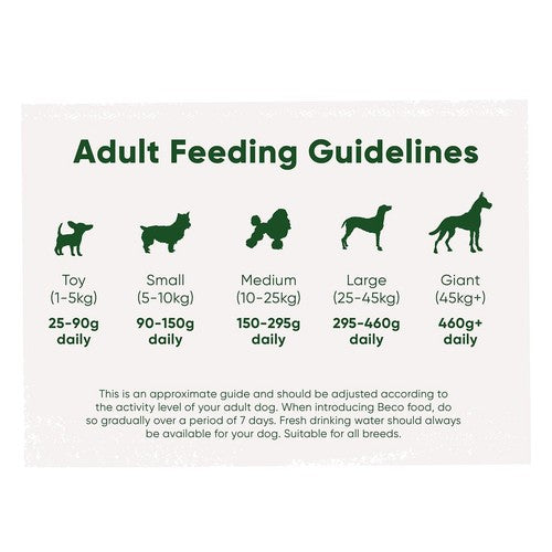 Beco Pets dry dog food free range chicken 6kg - British product