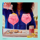 Fever-Tree light rhubarb & raspberry tonic water 8 x 150ml cans - British product