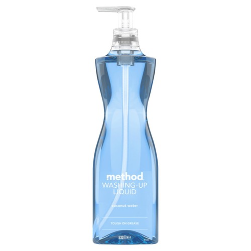 Method washing up liquid coconut water 532ml, imported from the UK