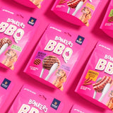 Bonkers BBQ beef burger dog treats 85g, imported from the UK