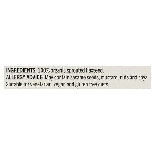 Linwoods Milled Organic Sprouted Flaxseed 200g, UK version