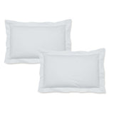Catherine Lansfield Plain Dye Polycotton Oxford Pillowcase Pair, White