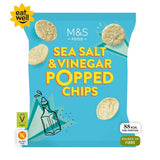 MS Sea Salt  Vinegar Popped Potato Chips