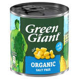 Green Giant organic salt free sweetcorn 150g, UK version