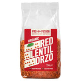 Profusion Red Lentil Orzo 250g, imported from the UK