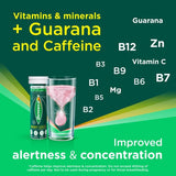 Berocca energy vitamin effervescent tablets with guarana and caffeine, 20 tablets - British product