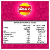 Walkers Prawn Cocktail Multipack Crisps