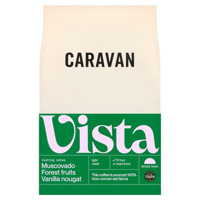 M&S Caravan No Boundaries Whole Bean Coffee 200g- Buy online at McGrocer