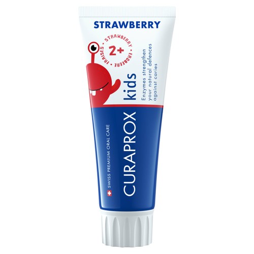 Curaprox Kids Strawberry Toothpaste 60ml - British product