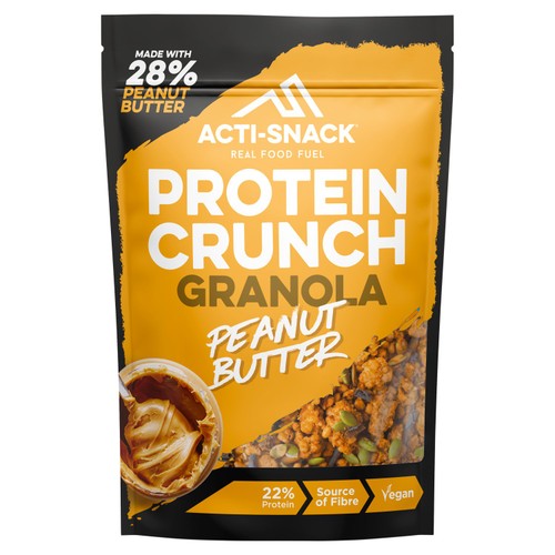 Acti-Snack Peanut Butter Granola 350g - British product