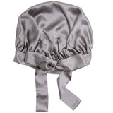M&S Pure Silk Hair Bonnet Charcoal (British brand)