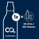 SodaStream spare CO2 gas cylinder 425g (British brand)