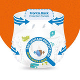 Ocado Kiddo Ultra-Dry Nappies Size 6 13-18kg, imported from the UK