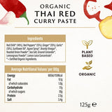 Biona Thai red curry paste 125g - British product