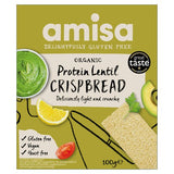 Amisa Protein Lentil Crispbread 100g - British product
