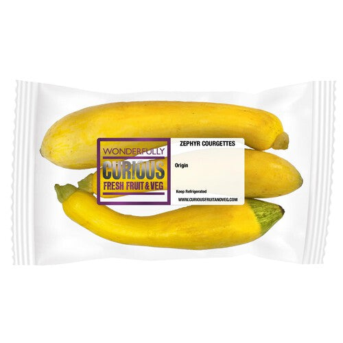 Wonderfully Curious British Zephyr Courgettes