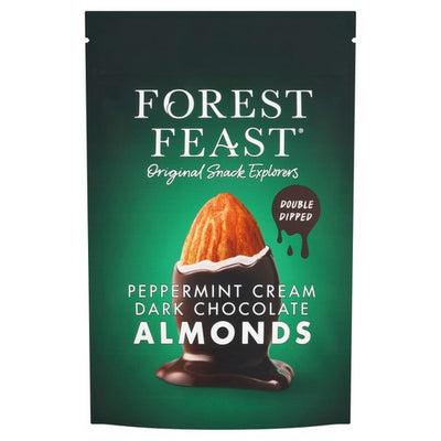 M&S Forest Feast Peppermint Cream Dark Chocolate Almonds Chocolate Snack 120g- Buy online at McGrocer
