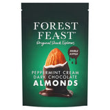 Forest Feast Peppermint Cream Dark Chocolate Almonds 120g - British product