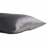 M&S Silk Pillowcase, Charcoal