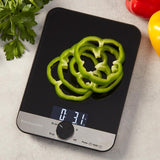 KitchenAid 11LB Digital Glass Top Kitchen Scales Black