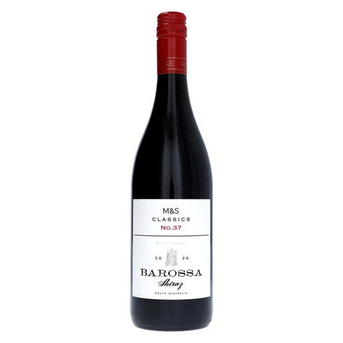 M&S Barossa Shiraz red wine 75cl, imported from the UK