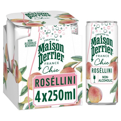 Maison Perrier sparkling drink Rosellini 250ml (British brand)