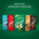 Lindt LINDOR dark mint chocolate truffles 200g, UK version