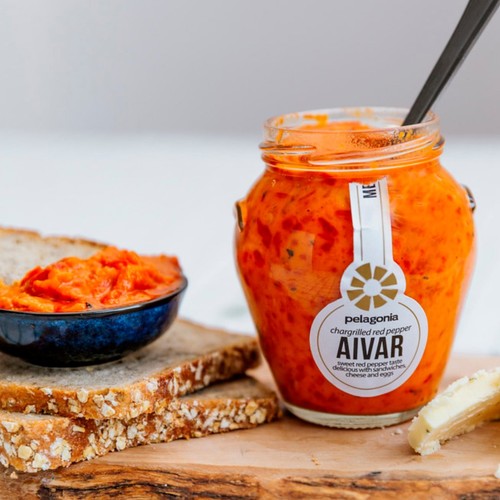 Pelagonia Aivar smoky red pepper spread 314g, imported from the UK