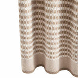 M&S Two Tone Knitted Throw, Neutral