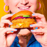 Moving Mountains no chicken burger 180g, imported from the UK
