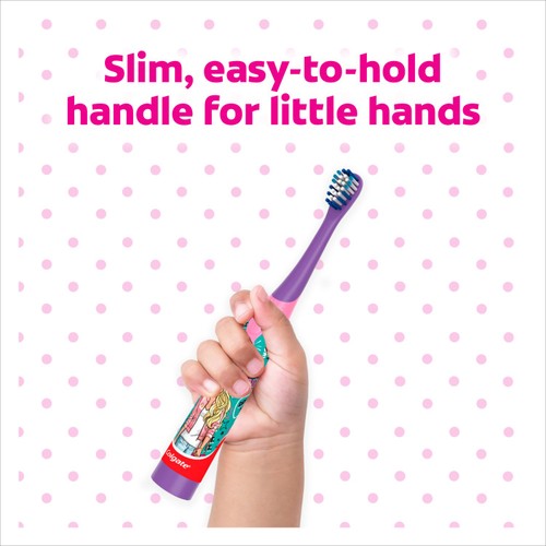 Colgate Kids Battery Toothbrush Extra Soft Barbie 3+ Years