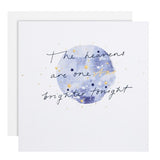 M&S sympathy card 15cm x 15cm, imported from the UK