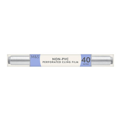 M&S M&S Non PVC Perforated Cling Film 40m- Buy online at McGrocer