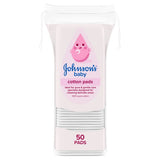 Johnson's Baby Cotton Pads 50 Pads, UK version