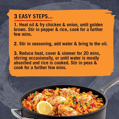 Schwartz one pan Spanish chicken rice mix 30g, imported from the UK