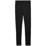 M&S Womens Heatgen Plus Thermal Brushed Leggings, 8, Black