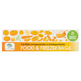 Eco Green Living Certified Compostable 4L Freezer Bags for Food Storage