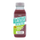 M&S Revitalise Super Smoothie Banana Cherry Strawberry and Oat 350ml, imported from the UK